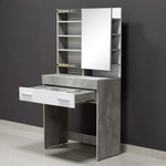 Стол туалетный Инстайл СТ-01 бетон/белый