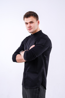 Китель поварской мужской Grill Strike black