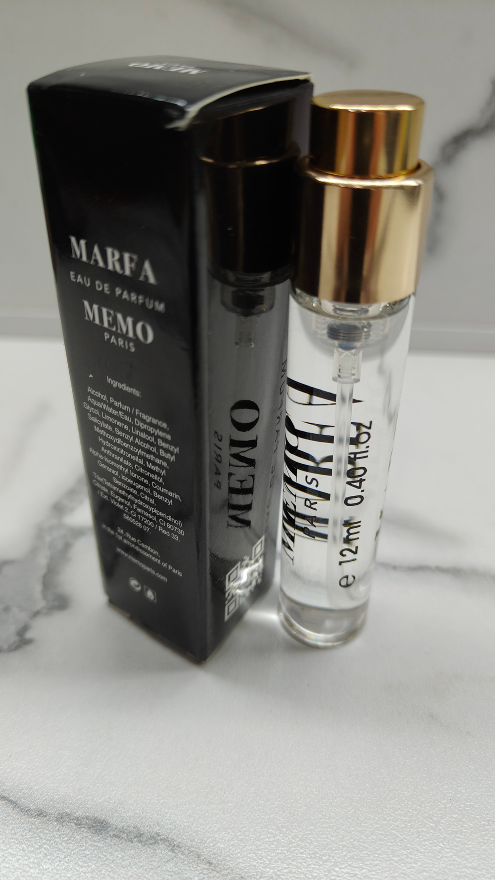 Пробник Memo Marfa Memo Paris 12ml (duty free парфюмерия)