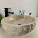 Раковина из оникса ПАРА! Erozy White EO-64426 52*43*16 0168