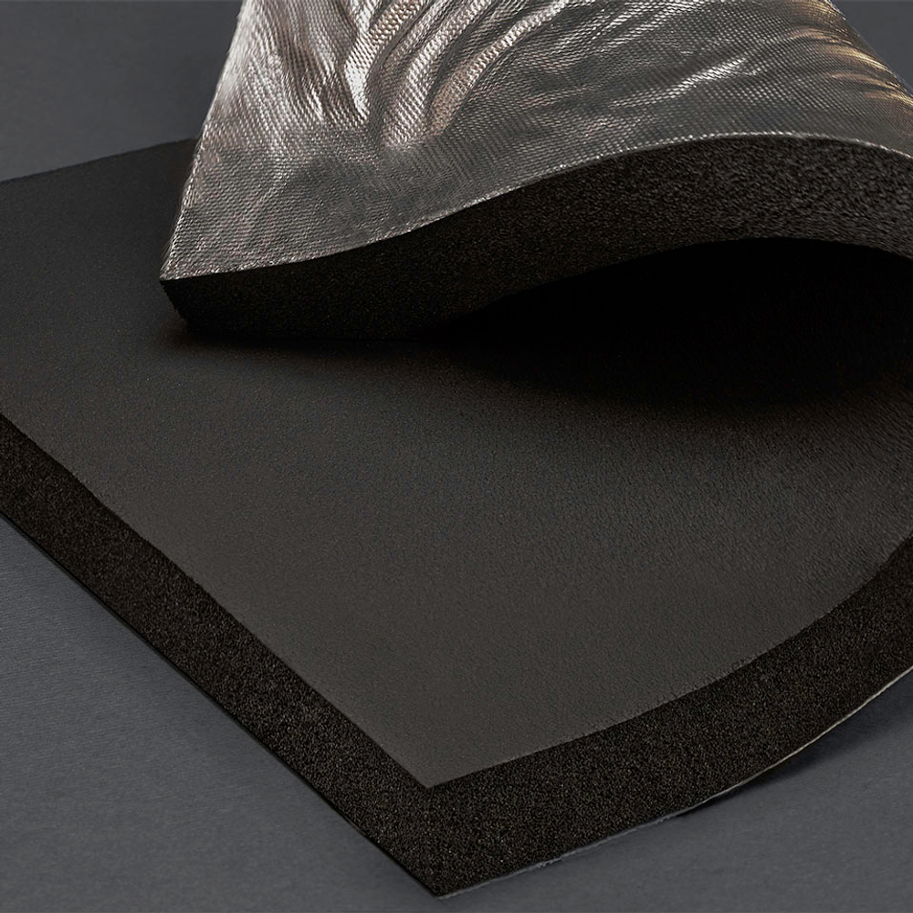 Рулон теплоизоляции из вспененного каучука ST с покрытием IC CLAD SR