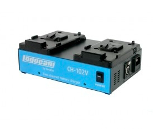 Зарядное устройство Logocam CH-102-26V одновременное для 2 аккумуляторов V-Pack 200-26