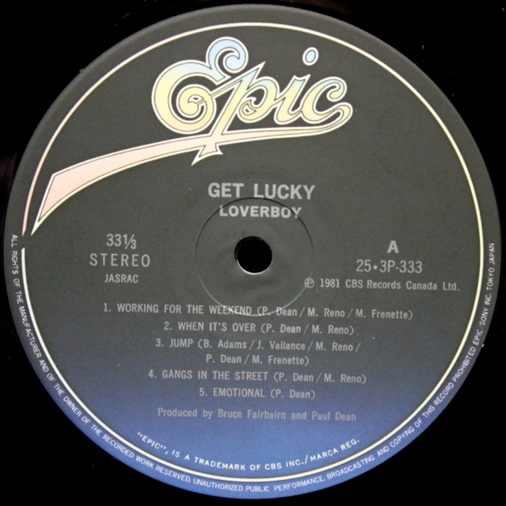 Loverboy / Get Lucky (LP)