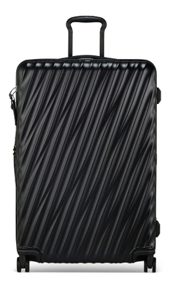 Чемодан большой расширяемый/Text black