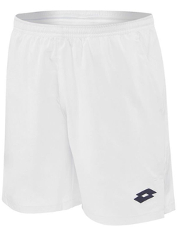 Мужские теннисные шорты Lotto Top Ten II Short 9 PL - bright white/navy logo