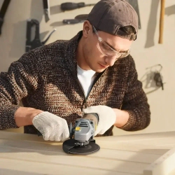 Болгарка (УШМ) Nocord, 1100 Вт, диск 125 мм, регулировка оборотов, NСG-1100.125.СS