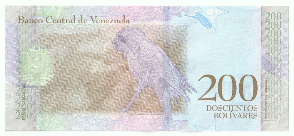 Venezuela, 200 Bolívares, 2018, UNC