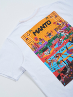 Футболка MANTO GYM 2.0 белая