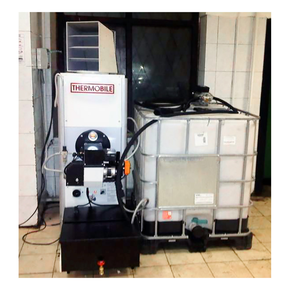 SB 80 Стационарный нагреватель воздуха на отработанном масле и дизтопливе