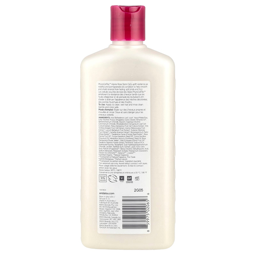 Andalou Naturals, Кондиционер, уход за окрашенными волосами, увлажнение, комплекс 1000 роз, 340 мл (11,5 унций)