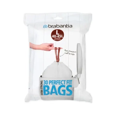 Brabantia Мешки для мусора 'L' 45л 30шт EAN 8710755362163