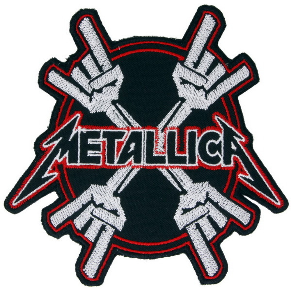 Нашивка Metallica hands (463)