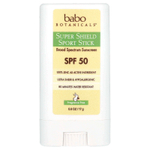 Babo Botanicals, Super Shield Sport, стик, SPF 50, без отдушек, 17 г (0,6 унции)