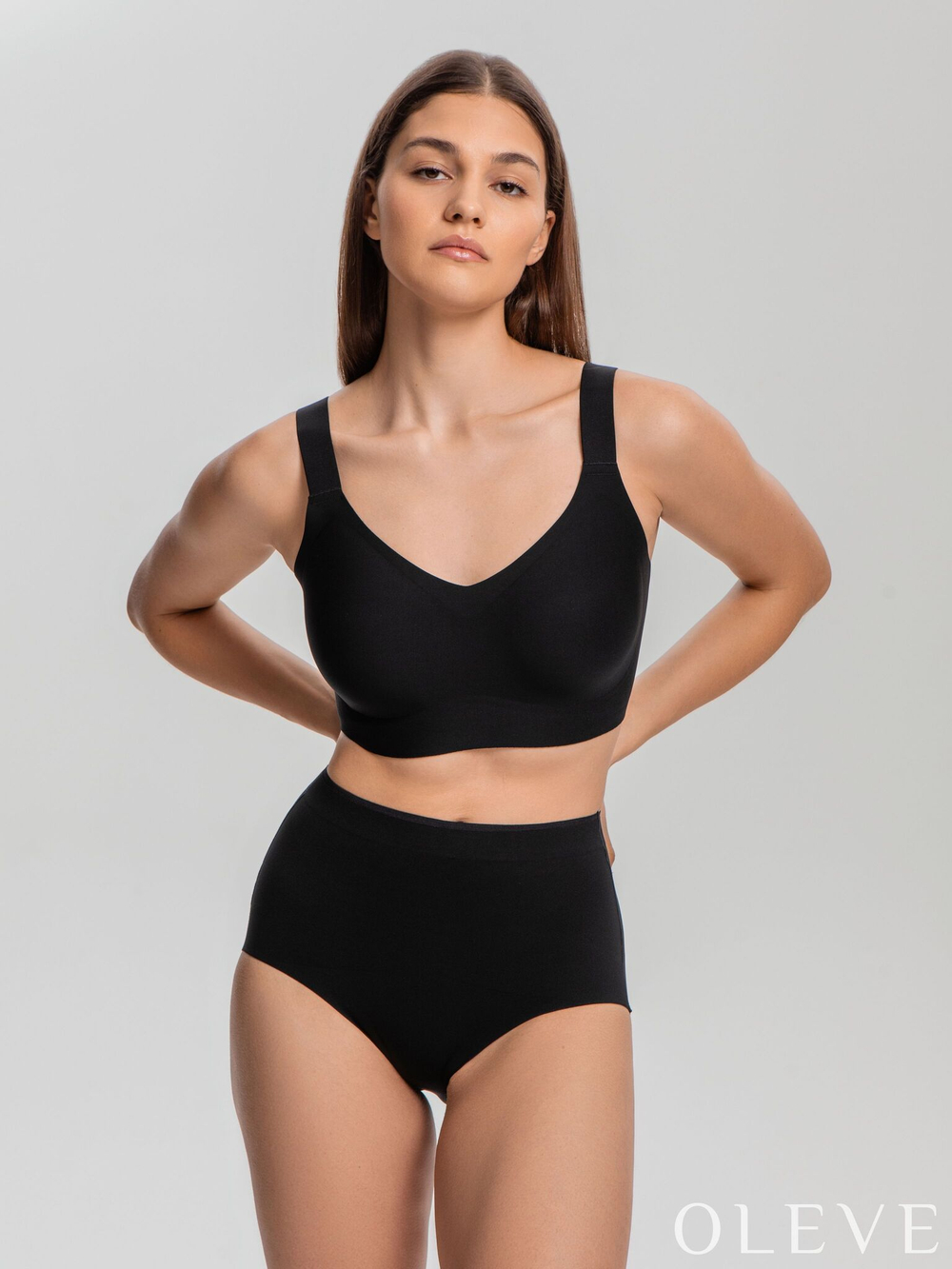 Бесшовный бюстгальтер Plus size