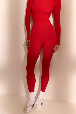 Леггинсы №26 Красный