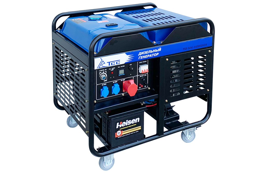 Дизельный генератор (12 кВт) TSS SDG 14000EH3A