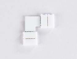 Ambrella Соединитель угловой L для светодиодной ленты 5050 12/24V (6 конт.) GS6801 (10шт) LED Strip GS6801