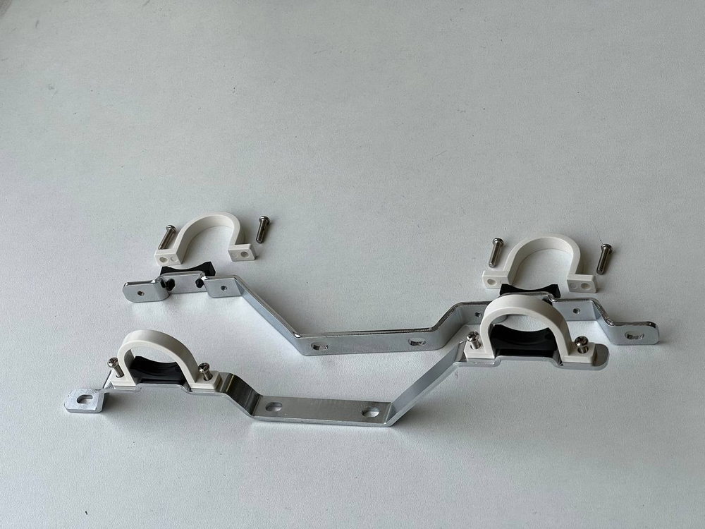 Кронштейны для коллектора RIIFO Flow комплект сталь 3/4"-1" ц/ц 200 мм