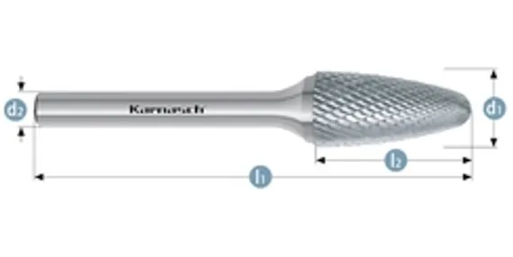 Патрон сверлильный КМ2/Weldon 19, с охлаждением, AMT2-C-19/2-2