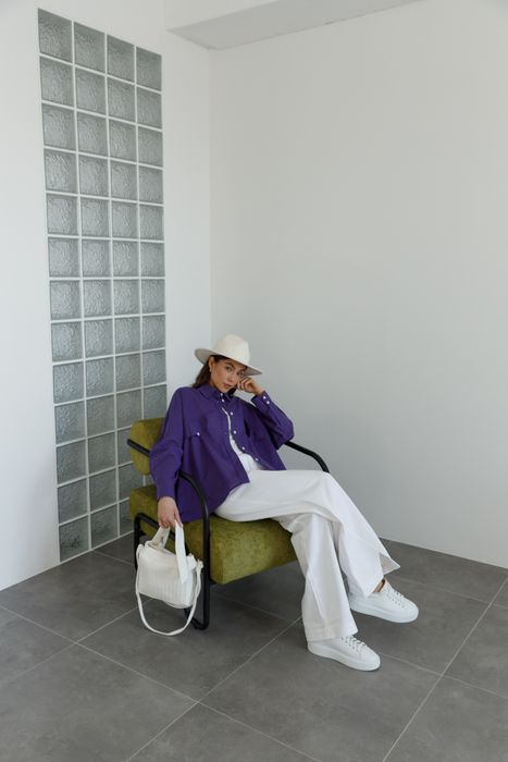 РУБАШКА КЕЛСИ ФИОЛЕТОВЫЙ