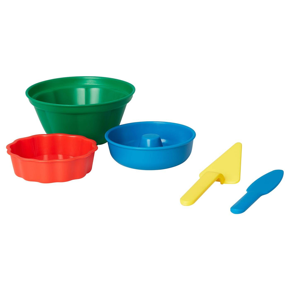 Игрушки для песочницы IKEA SANDIG (САНДИГ), 5 шт