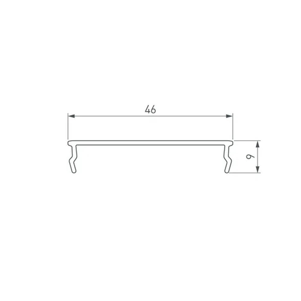 Экран ARH-LINE-4874-2000 OPAL (Arlight, Пластик) 036346