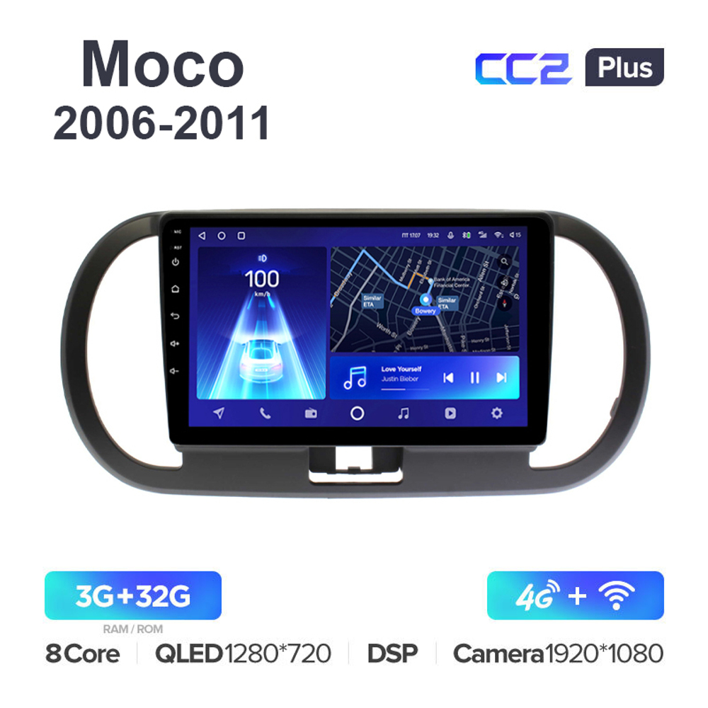 Teyes CC2 Plus 9"для Nissan Moco 2006-2011