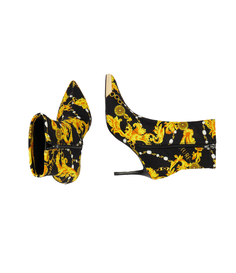 Ботильоны на шпильке Versace Jeans Couture - черный(77VA3S51ZS371)