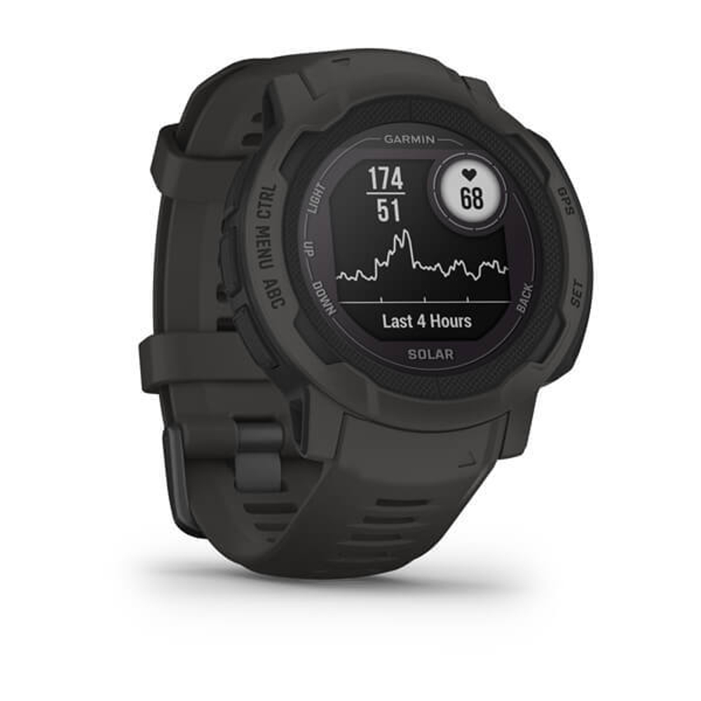 Смарт часы Garmin Instinct 2 Solar черный