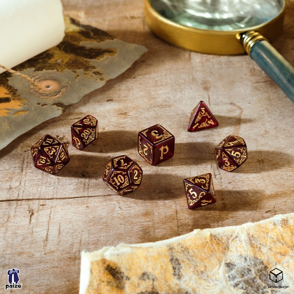 Набор кубиков Q WORKSHOP Pathfinder Dice Set: Avistan