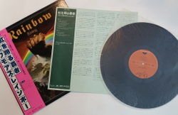 Винтажная виниловая пластинка LP Blackmores Rainbow Rainbow Rising (Japan 1976) (Obi)