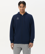 Худи на молнии ESSENTIAL Cotton FZ Hoodie, темно-синий
