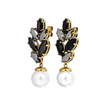 Серьги Dyrberg Kern BALETE SG BLACK_WHITE PEARL 470026