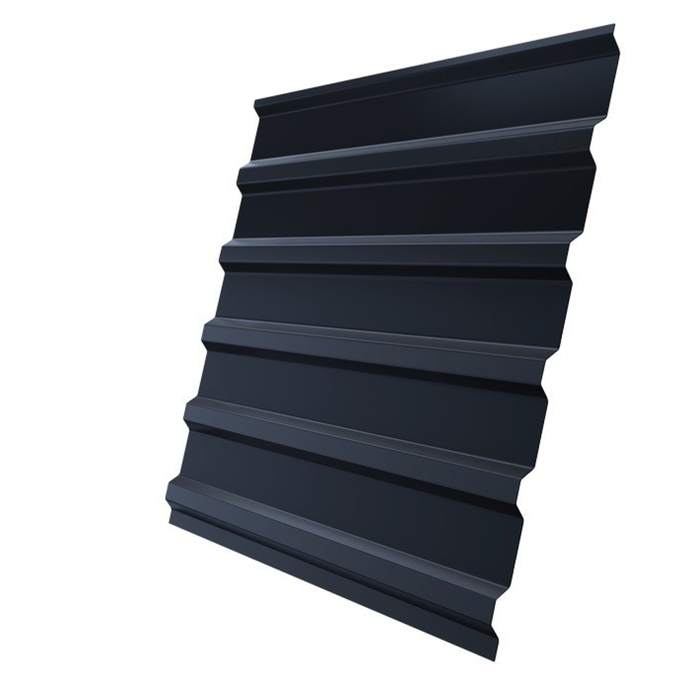 Профнастил С20 Железный Форт Pe 0,4 мм RAL 7024 графитовый серый