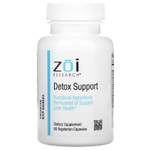 ZOI Research, Detox Support, добавка для поддержки выведения токсинов, 60 вегетарианских капсул
