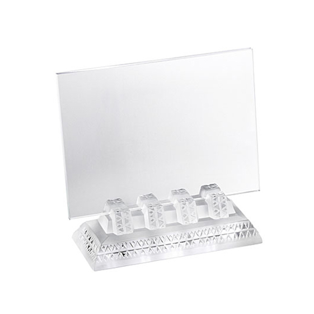 Подставка для фото New York прозрачная Lalique