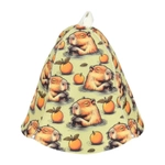 Шапка для бани и сауны с орнаментом «Капибара» «Банные штучки», войлок