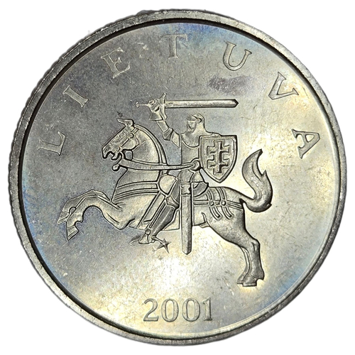 Lithuania, 1 Litas, 2001, AU
