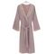 DESTAN - ДЕСТАН лиловый махровый женский халат Soft Cotton (Турция)