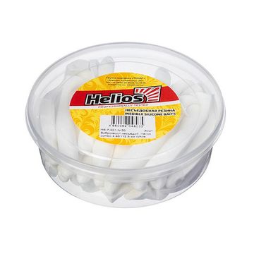 Виброхвост несъедоб. Jumbo 4,95'/12.5 см White 30шт. (HS-7-001-N-30) Helios