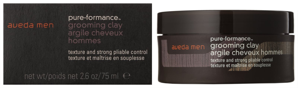 Aveda Men Pure - Formance™ Grooming Clay - пластилин для лепки, чтобы зафиксировать форму /   75  ml  / GTIN 018084851036