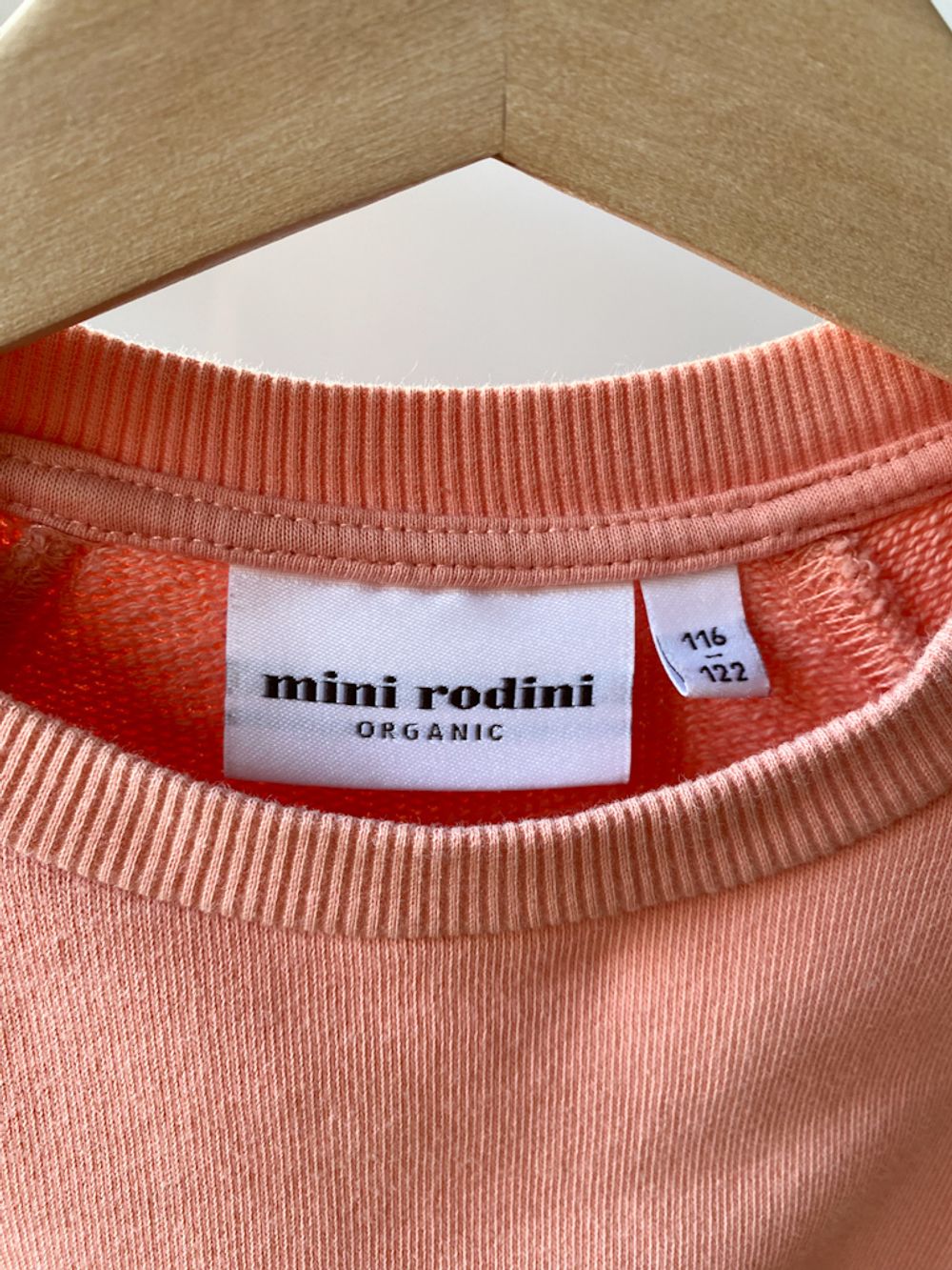 Новый хлопковый свитшот Mini Rodini, 122