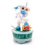 Робот на батарейках, свет/звук/пар, в коробке 1197682