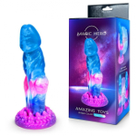 Фантастический фаллоимитатор MAGIC HERO 200 мм (Цвет: разноцветный)