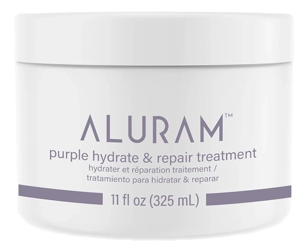 ALURAM Маска для волос нейтрализующая желтизну- Purple Hydrate & Repair Treatment, 325мл