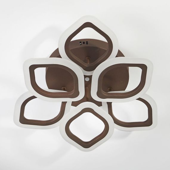 Потолочная светодиодная люстра Escada Ella 10212/6Led Coffee 56W