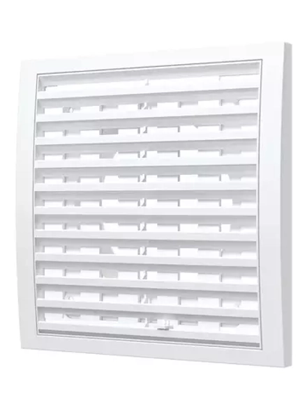Решетка 200*200 2020RRP12,5F вентиляционная регулируемая с фланцем 200х200 ERA title=