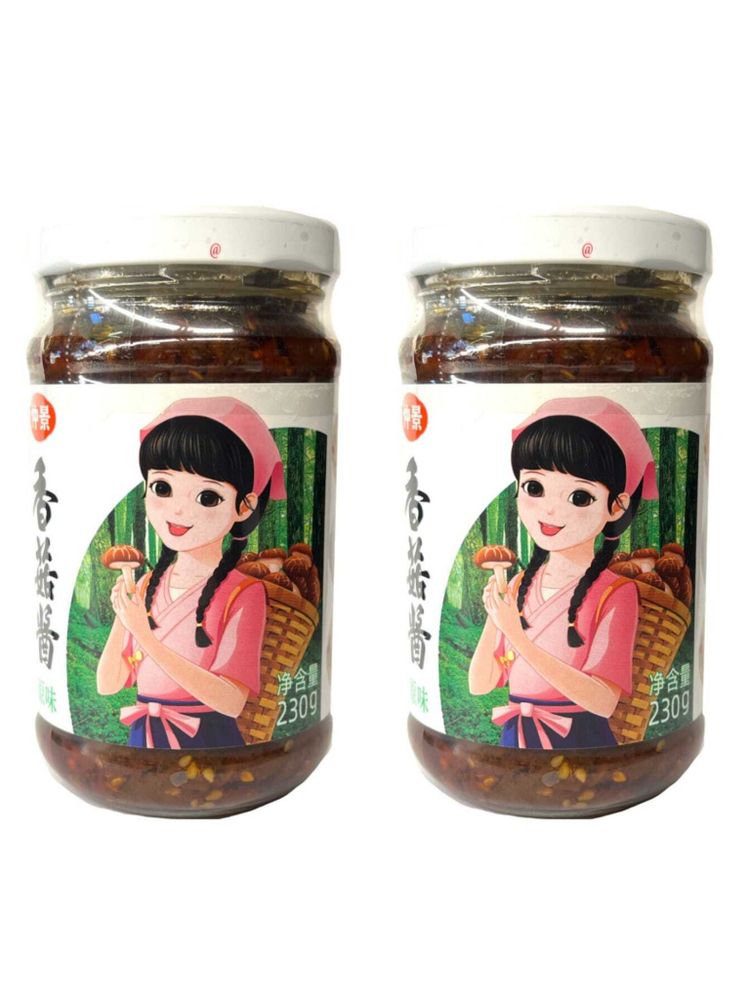 Грибной соус Zhongjing из шиитаке, 230 г, 2 шт