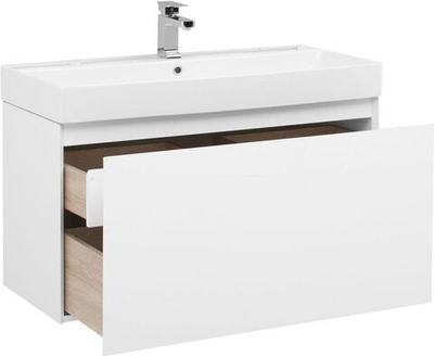 Тумба под раковину Aquanet Йорк 100 белый