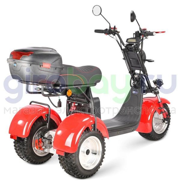 Электроскутер WHITE SIBERIA IKRA 5000w - (Красный)